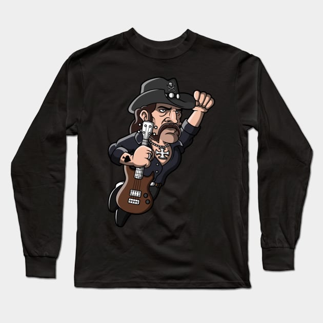 Lemmy_Kilmister Long Sleeve T-Shirt by family love forever